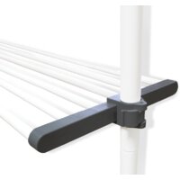 Стойка для одежды Sheffilton SHT-WR24 185721 (белый) - Превью изображения №4 — Интернет-магазин Time-Shop