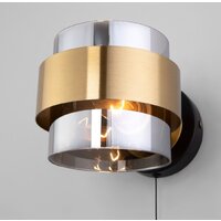 Бра Евросвет 70127/1 черный/ дымчатый - Превью изображения №2 — Интернет-магазин Time-Shop