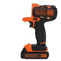 Дрель-шуруповерт Black & Decker MT218K (с 1-им АКБ) - Превью изображения №3 — Интернет-магазин Time-Shop
