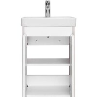  Акватон Тумба под умывальник Сканди Doors 45 1A278701SDB20 (белый/дуб верона) - Превью изображения №6 — Интернет-магазин Time-Shop