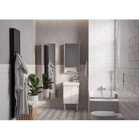  Акватон Тумба под умывальник Сканди Doors 45 1A278701SDB20 (белый/дуб верона) - Превью изображения №8 — Интернет-магазин Time-Shop