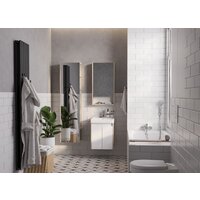  Акватон Тумба под умывальник Сканди Doors 45 1A278701SDB20 (белый/дуб верона) - Превью изображения №7 — Интернет-магазин Time-Shop