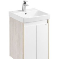 Акватон Тумба под умывальник Сканди Doors 45 1A278701SDB20 (белый/дуб верона)