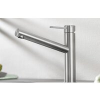 Смеситель Blanco Ambis 523118 (нержавеющая сталь) - Превью изображения №2 — Интернет-магазин Time-Shop