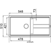 Кухонная мойка Elleci Best 480 Bianco Antico G62 - Превью изображения №2 — Интернет-магазин Time-Shop
