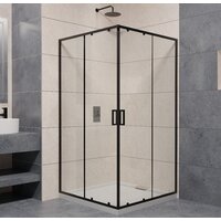 RGW PA-030B 350803000-14 100x100 (черный/прозрачное стекло)