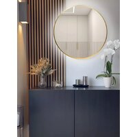 EMZE 80 LED.UV.80.80.AUR.MOTION (золото с УФ-окантовкой и подсветкой)