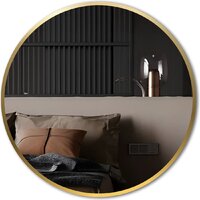 Зеркало с подсветкой  EMZE 80 LED.UV.80.80.AUR.MOTION (золото с УФ-окантовкой и подсветкой) - Превью изображения №8 — Интернет-магазин Time-Shop
