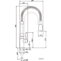 Смеситель Smeg MIDR7RA-2 - Превью изображения №2 — Интернет-магазин Time-Shop