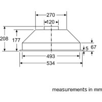 Кухонная вытяжка Bosch Serie 2 DLN52AC70 - Превью изображения №2 — Интернет-магазин Time-Shop