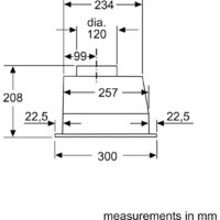 Кухонная вытяжка Bosch Serie 2 DLN52AC70 - Превью изображения №3 — Интернет-магазин Time-Shop