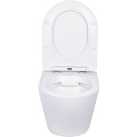 Унитаз подвесной Roxen Antares 530185-01 Rimless Soft Close - Превью изображения №8 — Интернет-магазин Time-Shop