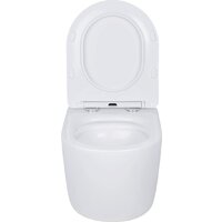 Унитаз подвесной Roxen Antares 530185-01 Rimless Soft Close - Превью изображения №11 — Интернет-магазин Time-Shop