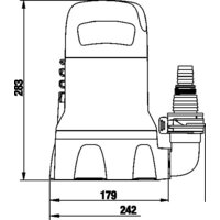 Дренажный насос Gardena 9000 (для чистой воды) - Превью изображения №4 — Интернет-магазин Time-Shop