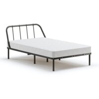 Кровать Домаклево Мира 120x200 (черный) - Превью изображения №2 — Интернет-магазин Time-Shop