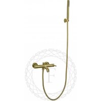 Смеситель Filarete Roun FL2120 (золото матовый) - Превью изображения №5 — Интернет-магазин Time-Shop