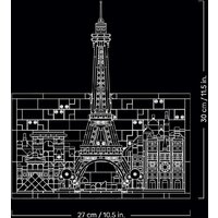 Конструктор LEGO Architecture 21064 Париж – Город Любви - Превью изображения №5 — Интернет-магазин Time-Shop