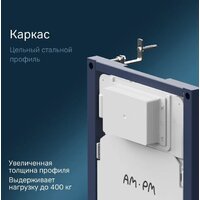 Унитаз подвесной Lauter Augsburg 21109EC + I012709 + I090138 (черный матовый с кнопкой смыва черный матовый) - Превью изображения №14 — Интернет-магазин Time-Shop