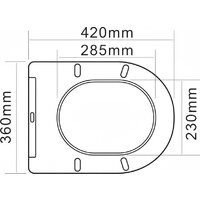 Унитаз подвесной Lauter Augsburg 21109EC + I012709 + I090138 (черный матовый с кнопкой смыва черный матовый) - Превью изображения №24 — Интернет-магазин Time-Shop