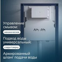 Унитаз подвесной Lauter Augsburg 21109EC + I012709 + I090138 (черный матовый с кнопкой смыва черный матовый) - Превью изображения №13 — Интернет-магазин Time-Shop