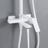 Душевая система  Shevanik S4436C (белый) - Превью изображения №9 — Интернет-магазин Time-Shop