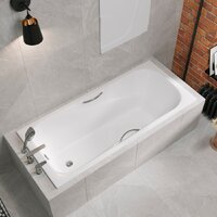 Ванна Lauter Regina 150х75 21014152 (с ручками) - Превью изображения №8 — Интернет-магазин Time-Shop