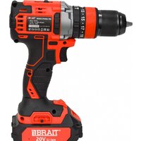 Ударная дрель-шуруповерт Brait BCDI20-2PUMBL PRO (с 1-м АКБ, кейс) - Превью изображения №4 — Интернет-магазин Time-Shop