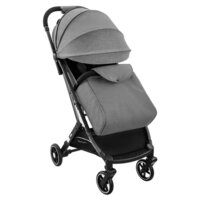 Коляска прогулочная «книга» Indigo Onyx (серый) - Превью изображения №10 — Интернет-магазин Time-Shop