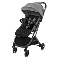 Коляска прогулочная «книга» Indigo Onyx (серый) - Превью изображения №16 — Интернет-магазин Time-Shop