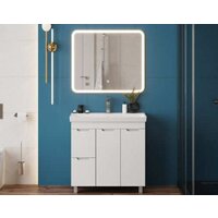  Onika Тумба под умывальник Айленд 90 109030 (с корзиной) - Превью изображения №2 — Интернет-магазин Time-Shop