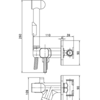 Гигиенический душ Lemark Solo LM7165C - Превью изображения №2 — Интернет-магазин Time-Shop