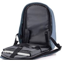 Городской рюкзак XD Design Bobby Hero Regular (голубой) - Превью изображения №11 — Интернет-магазин Time-Shop