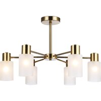 Подвесная люстра Ambrella light TR9581/6 BS (латунь) - Превью изображения №2 — Интернет-магазин Time-Shop