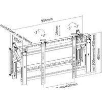 Кронштейн для телевизора Digis DSM-P0380 - Превью изображения №14 — Интернет-магазин Time-Shop