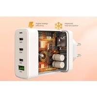 Сетевое зарядное Cabletime G150W (белый) - Превью изображения №2 — Интернет-магазин Time-Shop