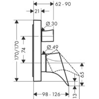 Смеситель Axor Starck Organic 12415000 - Превью изображения №2 — Интернет-магазин Time-Shop