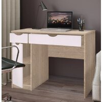 Стол Артём-Мебель Белла СН 119.04 (дуб экспрессив песочный/белый) - Превью изображения №5 — Интернет-магазин Time-Shop