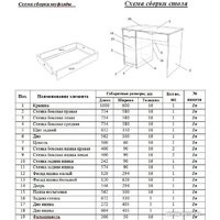 Стол Артём-Мебель Белла СН 119.04 (дуб экспрессив песочный/белый) - Превью изображения №4 — Интернет-магазин Time-Shop