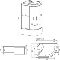Душевая кабина Erlit ER3512TPL-C3-RUS 120x80 - Превью изображения №8 — Интернет-магазин Time-Shop