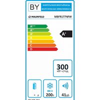 Морозильник MAUNFELD MBFR177NFW - Превью изображения №14 — Интернет-магазин Time-Shop