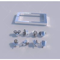 Душевой уголок RGW CL-48 32094896-011 160x90 (хром/прозрачное стекло) - Превью изображения №2 — Интернет-магазин Time-Shop