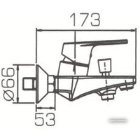 Смеситель Bravat Line F65299C-1 - Превью изображения №3 — Интернет-магазин Time-Shop