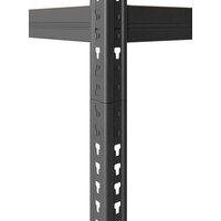 Стеллаж Практик SBL 180KD/120x40/5 (RAL 7016 муар) - Превью изображения №3 — Интернет-магазин Time-Shop