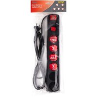 Сетевой фильтр Most LR 6-3-Ч (черный) - Превью изображения №6 — Интернет-магазин Time-Shop