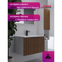  ЗОВ Тумба под умывальник Дублин 60 DU60LWMRM (белый тростник) - Превью изображения №6 — Интернет-магазин Time-Shop