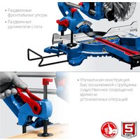 Торцовочная пила Зубр Профессионал ППТ-216-П - Превью изображения №7 — Интернет-магазин Time-Shop