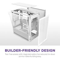 Корпус NZXT H3 Flow CC-H31FW-01 - Превью изображения №8 — Интернет-магазин Time-Shop