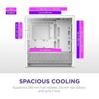 Корпус NZXT H3 Flow CC-H31FW-01 - Превью изображения №5 — Интернет-магазин Time-Shop