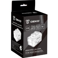 Аккумулятор Deko UNV6.0 STD 085-1086 (20В/6 Ач) - Превью изображения №2 — Интернет-магазин Time-Shop