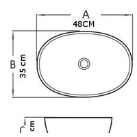 Умывальник Mexen Viki MEX-21054861 - Превью изображения №2 — Интернет-магазин Time-Shop